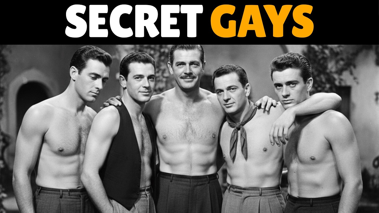 Top 10 Classic Hollywood Actors Who Were GAY - Multiple Partners At A Time