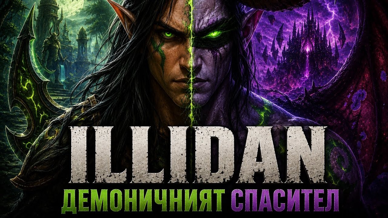 ИЛИДАН СТОРМРЕЙДЖ - ПЪРВИЯТ ЛОВЕЦ НА ДЕМОНИ! | ИСТОРИЯТА НА WARCRAFT #3