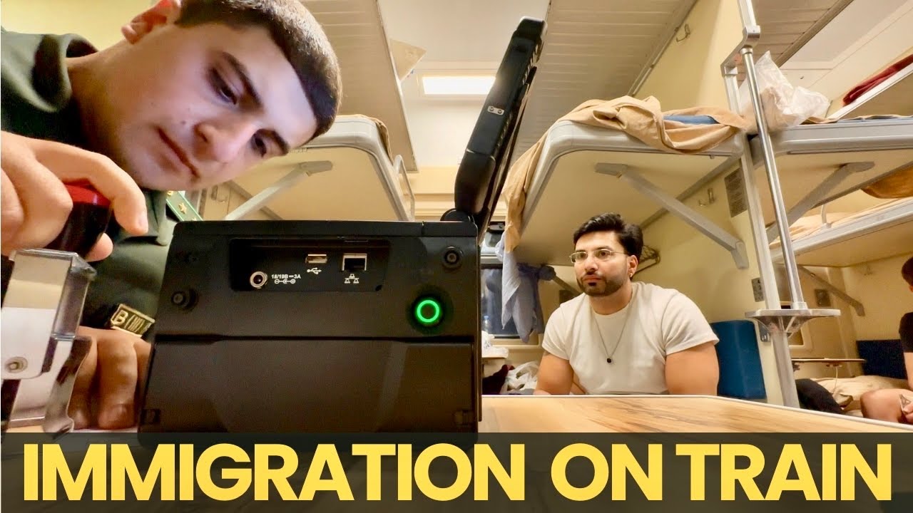 LAND BORDER CROSSING BY TRAIN - GEORGIA TO ARMENIA 🇦🇲