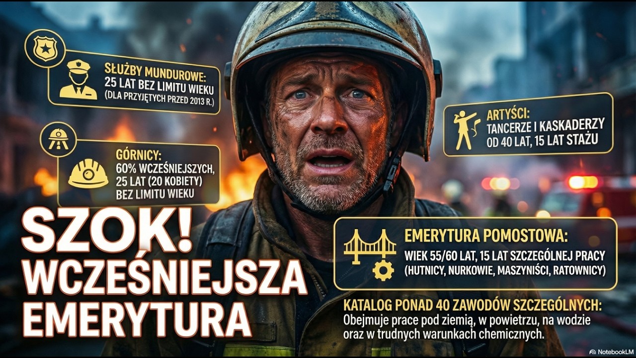 Emerytura przed 40-tką? 👴 Zobacz jak! Tajna lista zawodów ZUS na 2026. Czy tam jesteś?