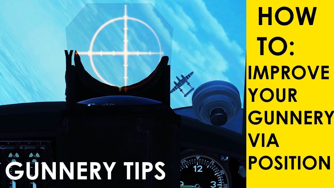 How To: Position Yourself to Make The Shot in IL-2 Multiplayer / Aiming in IL-2 Multiplayer