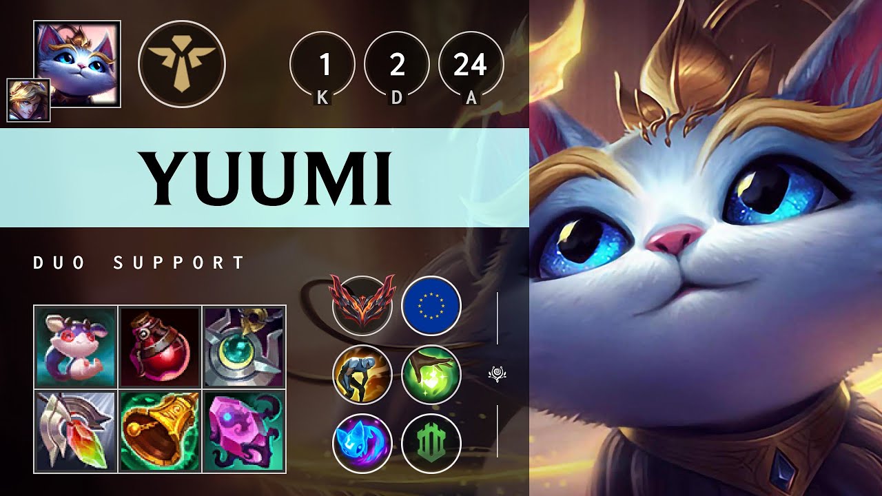 Yuumi Support vs Lulu - EUW Grandmaster Patch 25.06