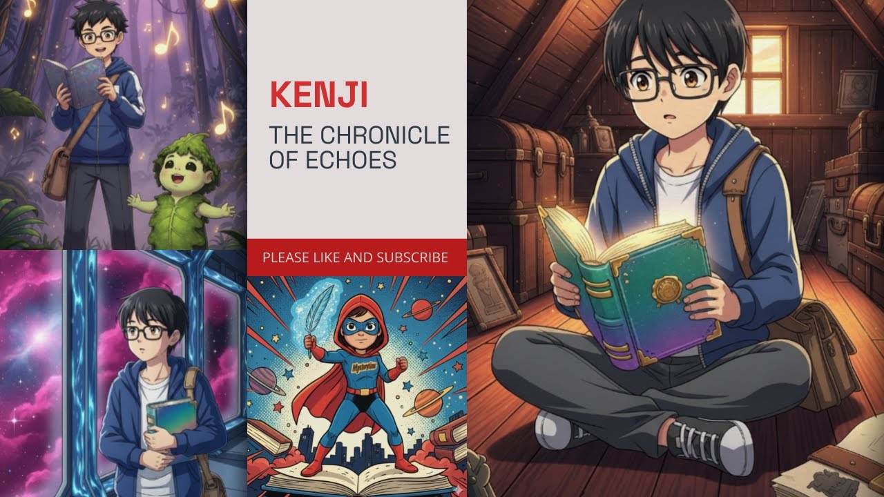 Kenji and the Chronicle of Echoes 📖 | Children’s Storytime Adventure