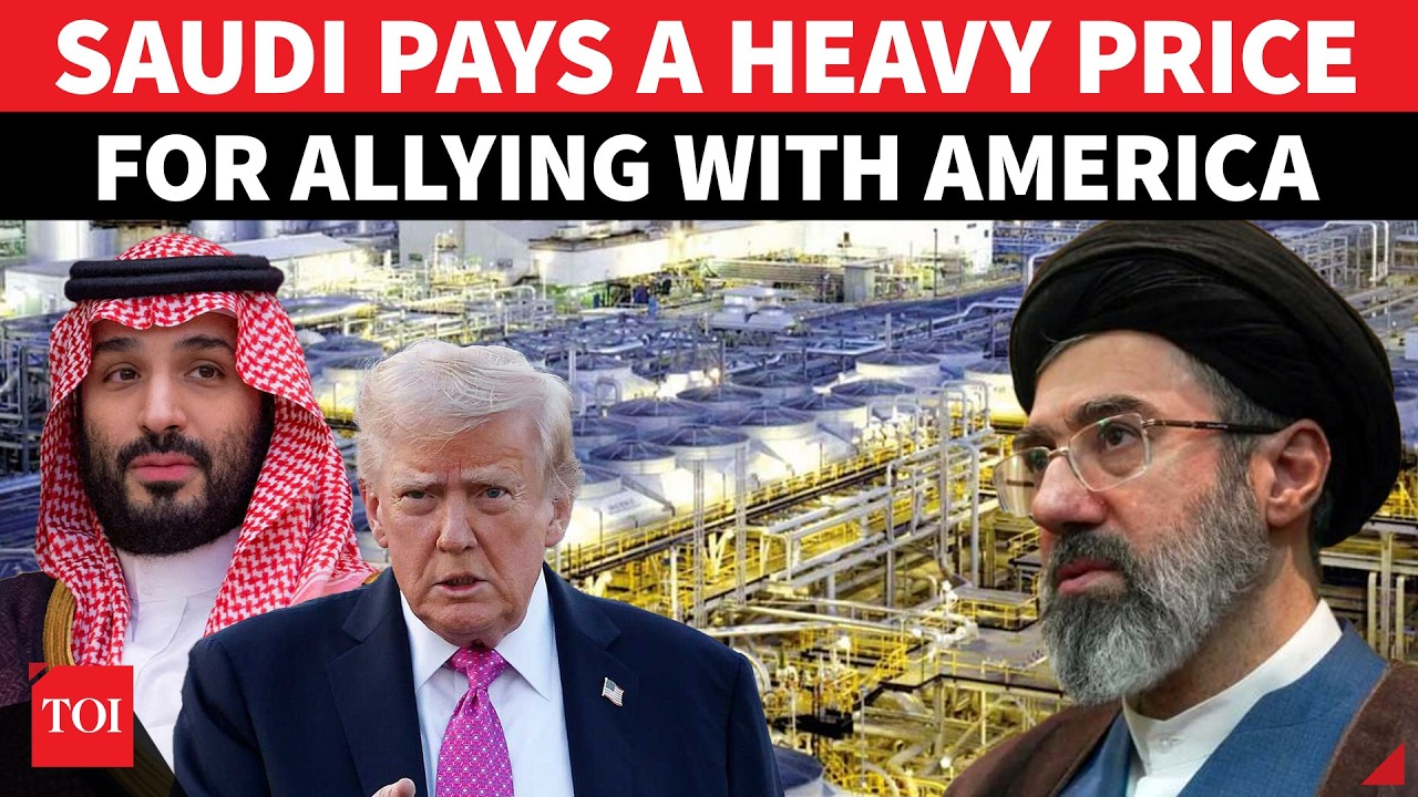 Iran Gives Massive Oil Shock To Saudi For 'SIDING WITH AMERICANS' | 1.3 Million Barrels 'WIPED OUT'