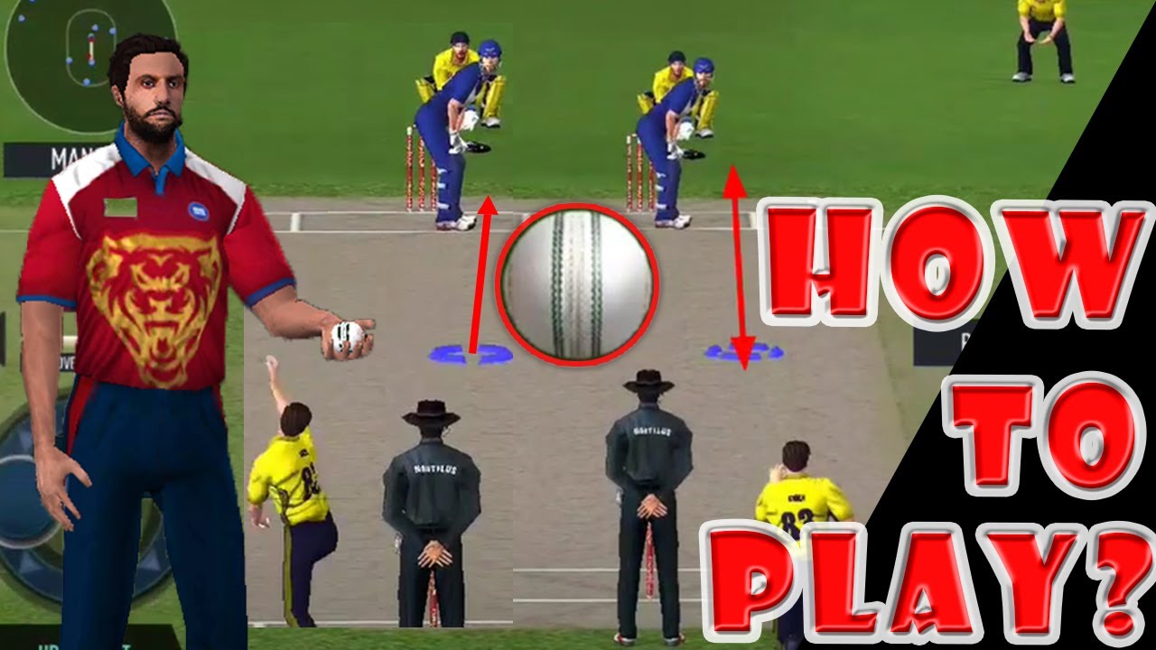 rc20 how to play slow straight  short bowl | rc22 | real cricket 20 bowling tips and tricks | rc 22