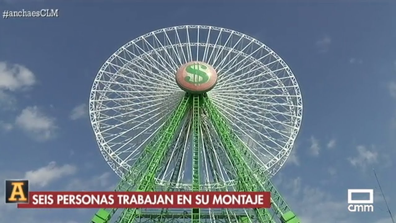 Así se monta la Noria de la Feria de Albacete | Ancha es CLM | CMM