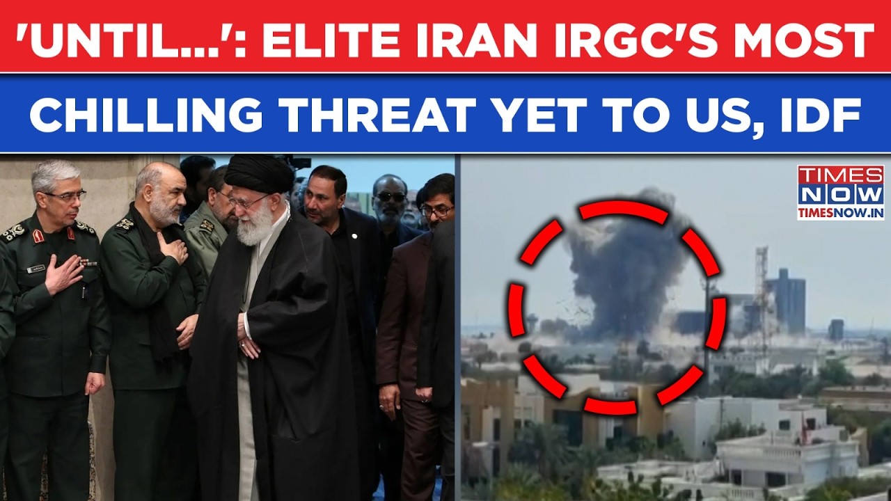 Iran IRGC Threatens US, Israel: Khamenei's Elite Vow 'Relentless Attack', Target Trump's Military