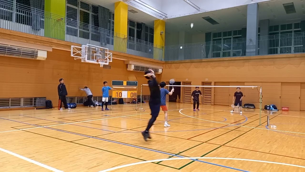 2/20   練習　はとつばVSさやかず