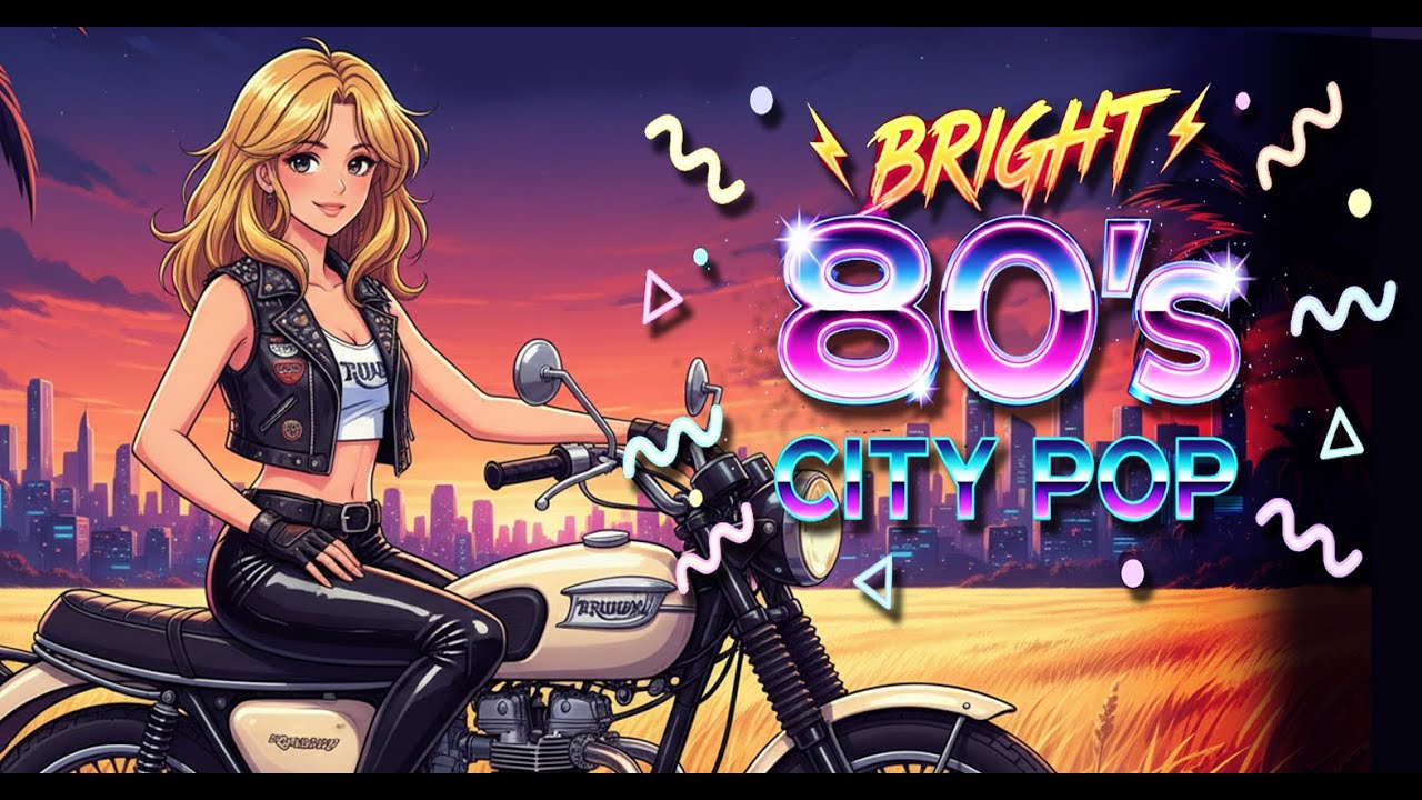 Bright 80's City Pop Vynil - Kupro (official music video 2025)