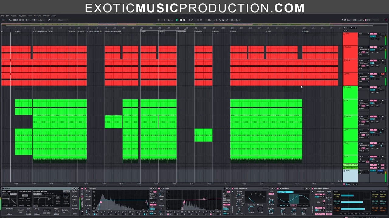 Afterlife Style Melodic Techno Template (Ableton Live & FL Studio) | Overview