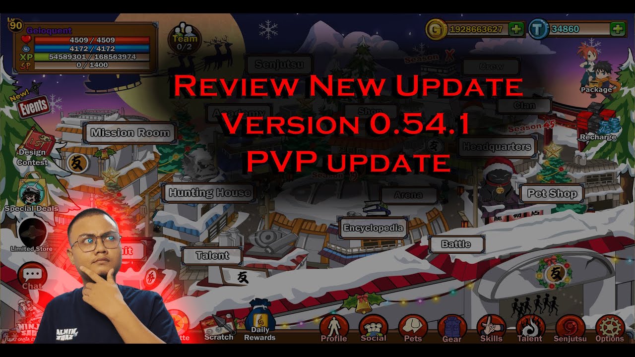 Review New Update Version 0.54.1 | Ninja Sage Indonesia