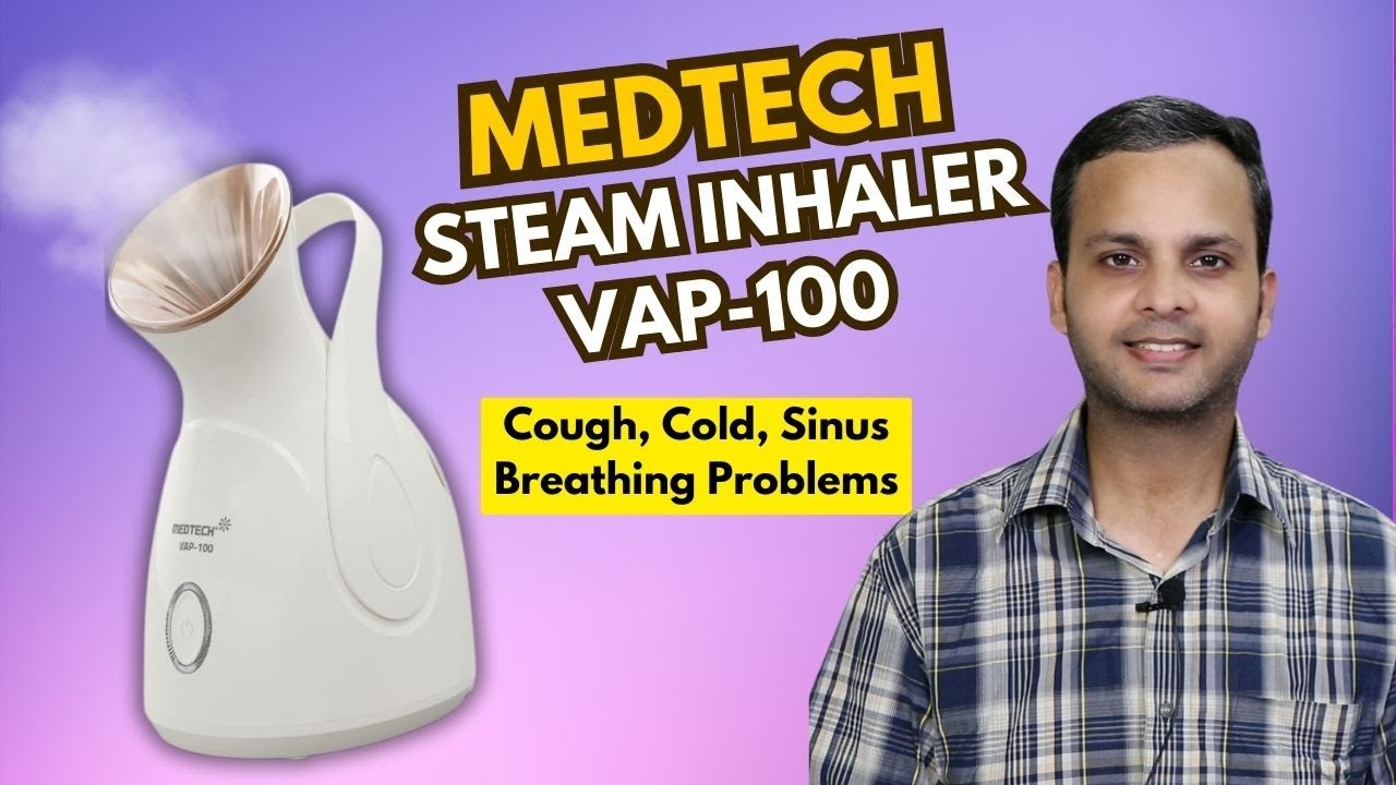 Medtech Handyvap VAP-100 Steam Inhaler | For Cold, Cough & Sinus, Breathing |  Unboxing & Review