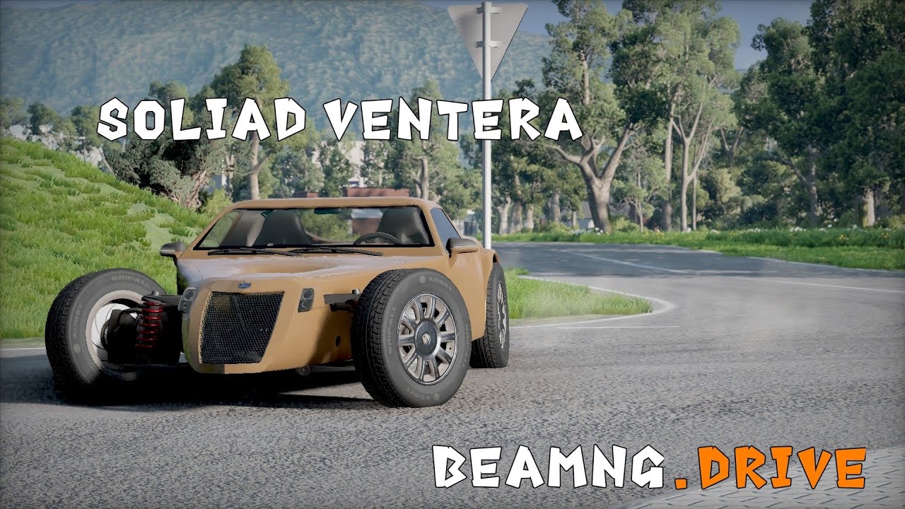 Trying out the Soliad Ventera, BeamNG.drive