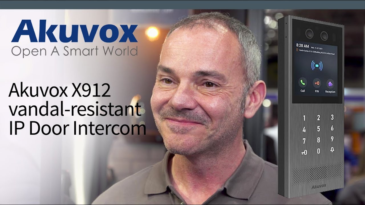 Akuvox X912 Vandal-resistant Smart Door Intercom