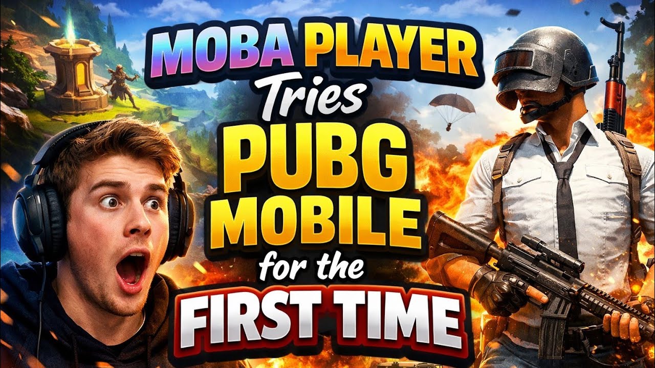 MOBA Player Tries PUBG Mobile for the First Time!