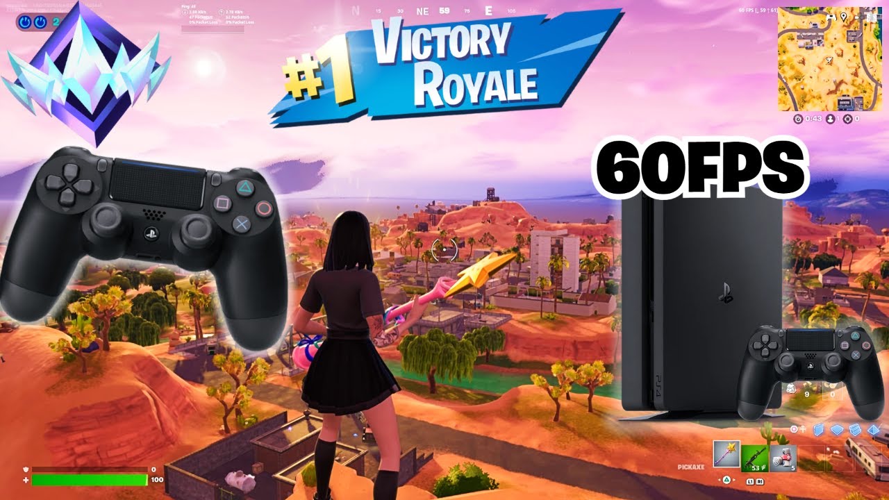 Fortnite Unreal Ranked Reload on PS4 | Controller Gameplay | 60 FPS