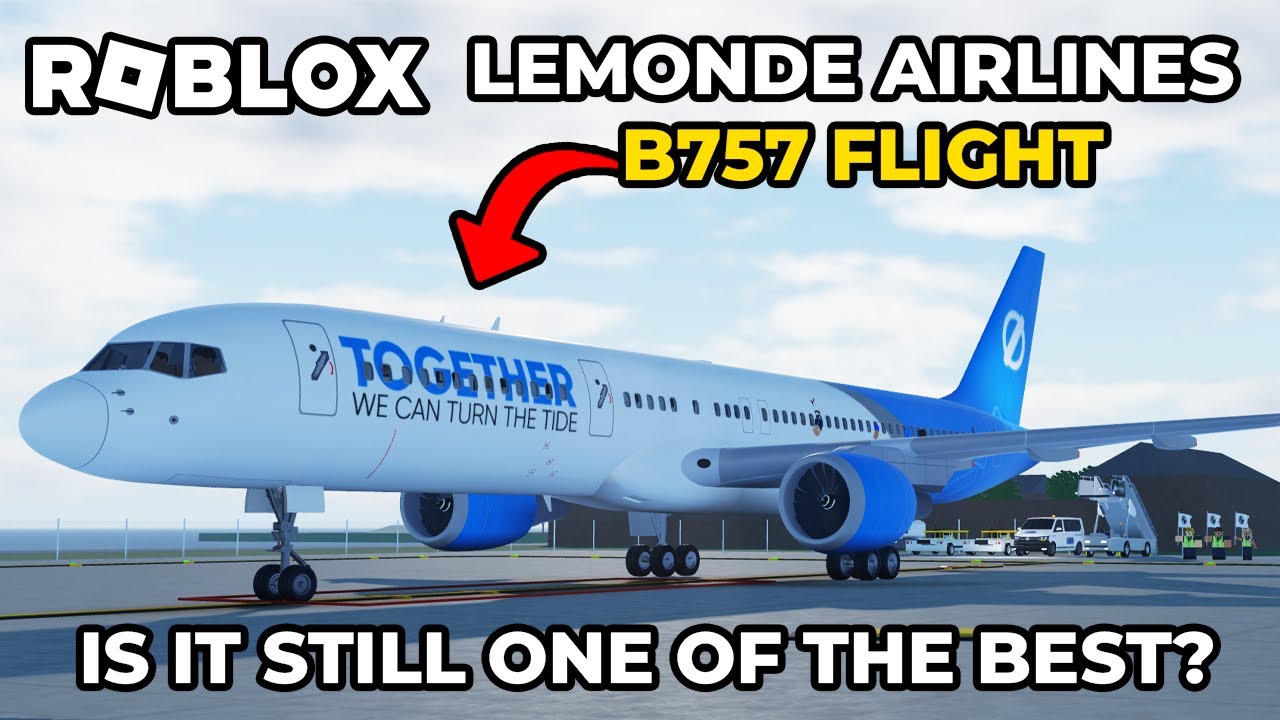 LeMonde Airlines B757 Roblox Flight!