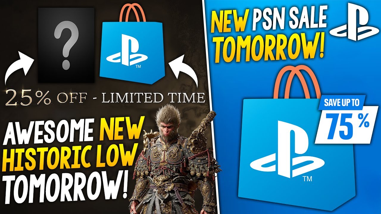 AWESOME NEW HISTORIC LOW PSN DEAL TOMORROW + NEW PSN SALE AND LAST CHANCE PSN NEW YEAR SALE DEALS!
