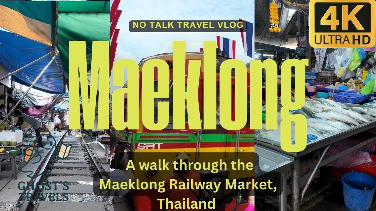 Maeklong Railway Market, Thailand