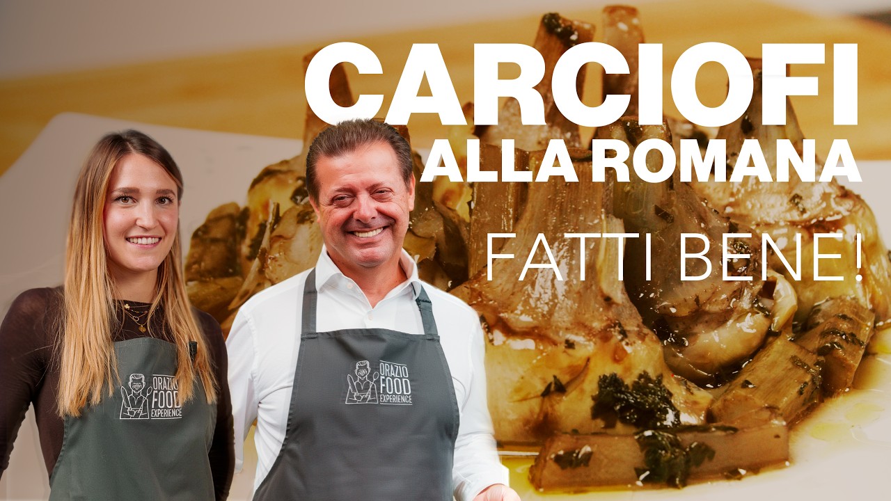 IL VERO SAPORE DEI CARCIOFI ALLA ROMANA - 🔥🍽️🇮🇹
