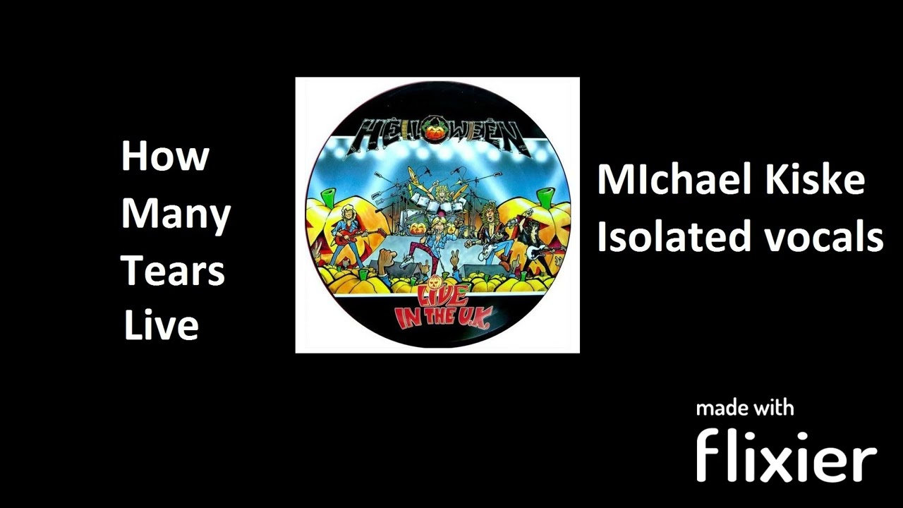 Helloween Kiske isolated vocals #6 How Many Tears Live
