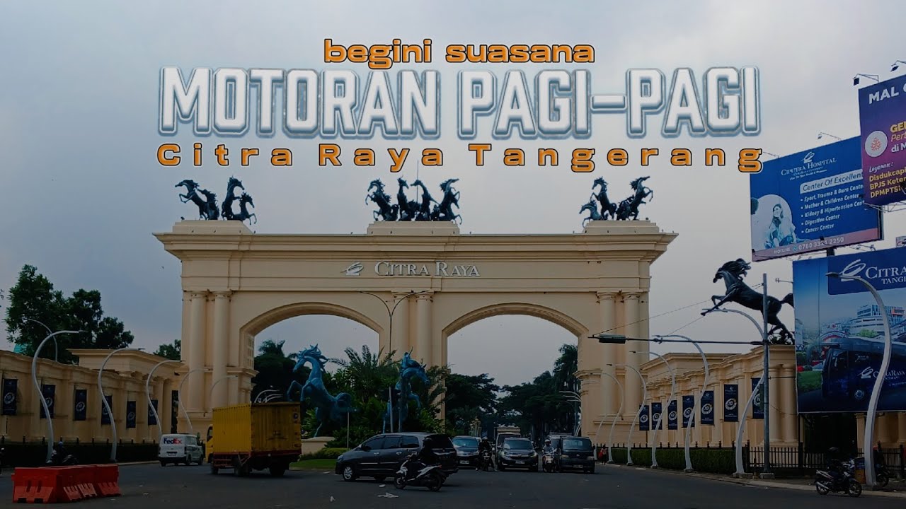 TIGARAKSA-CITRA RAYA CIKUPA TANGERANG...Suasananya Secerah ini...