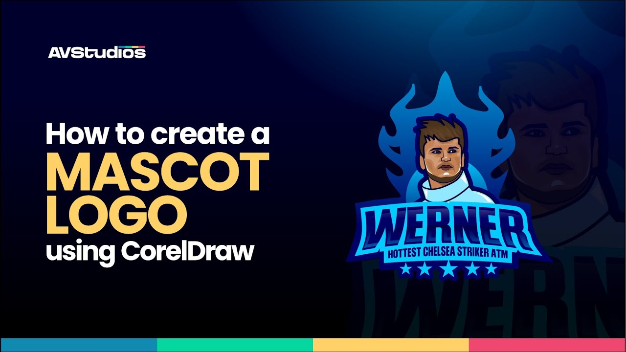 PART IV of how to design a Mascot Logo using CorelDraw
