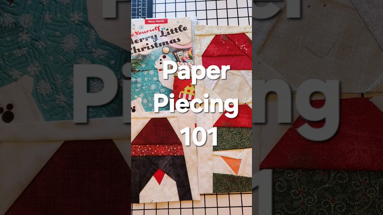 Основы лоскутного шитья (Paper Piecing), проект шитья в технике FPP, 