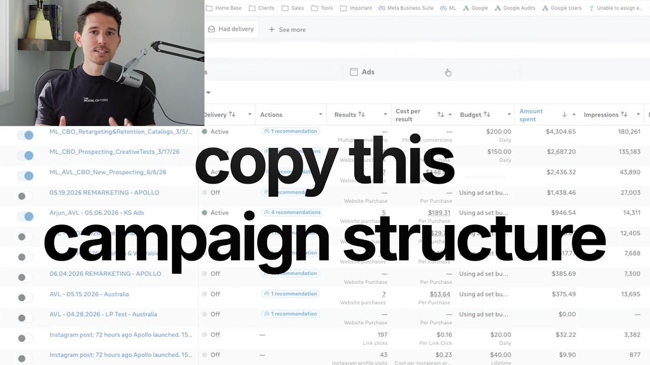 The BEST Facebook Ads Campaign Structure for 2026