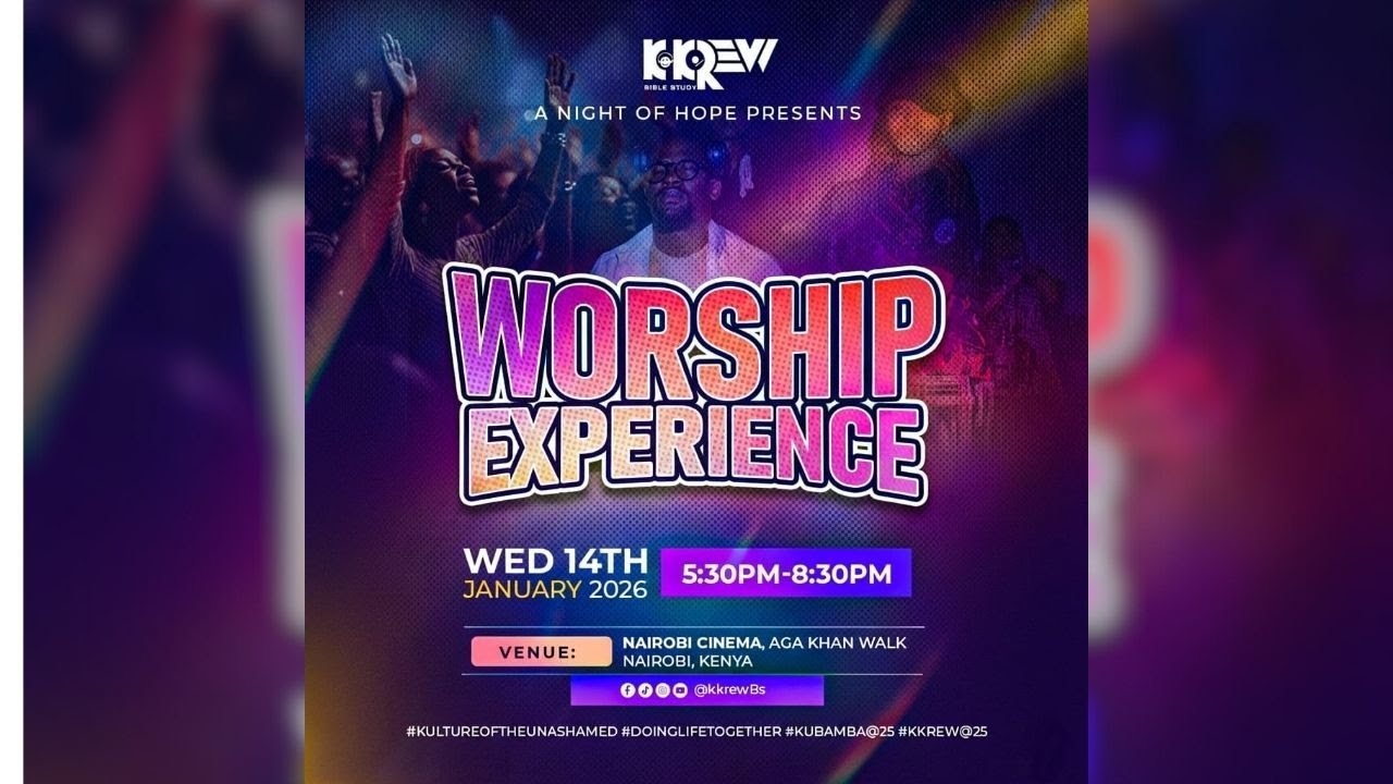 A NIGHT OF HOPE PRESENTS : WORSHIP EXPERIENCE.
