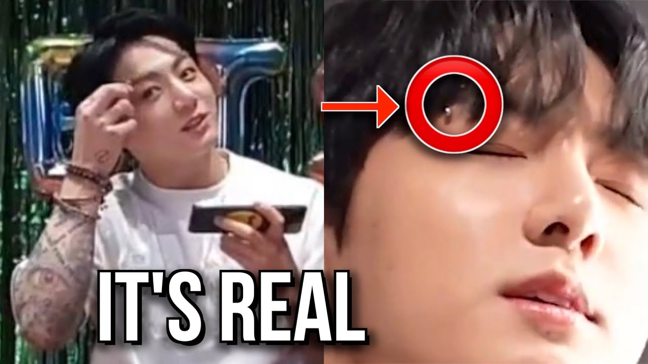 Jungkook's Eyebrow Piercing...it's REAL 👀