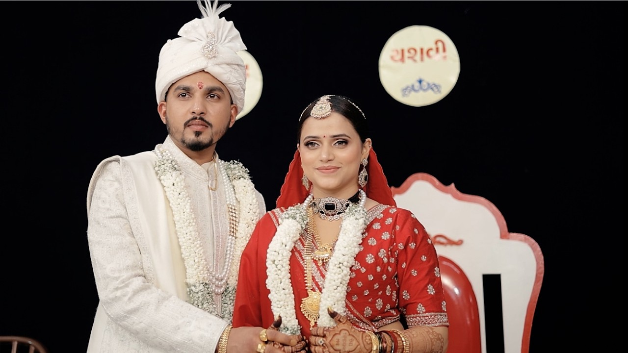 Yashvi & Hiren II Wedding Highlight II Om Sai Photography II Nani Daman ll Wedding 2025