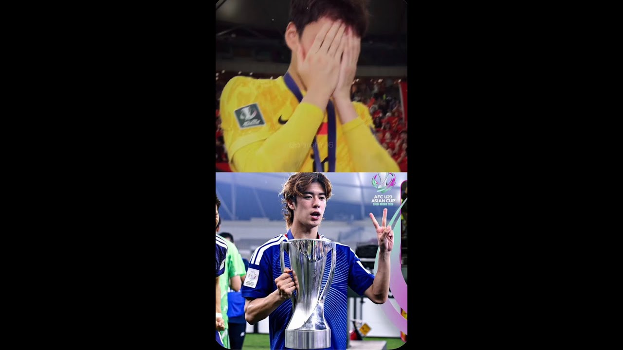 [TIKTOK Bóng đá] Tổng  hợp các cầu thủ sau trận chung kết U23  Châu Á U23 Nhật Bản - U23 Trung Quốc
