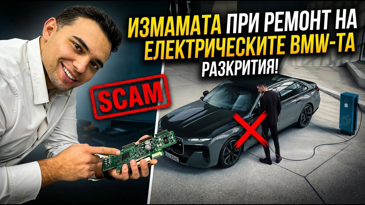 ИЗМАМАТА ПРИ РЕМОНТ НА ЕЛЕКТРИЧЕСКИТЕ BMW-ТА