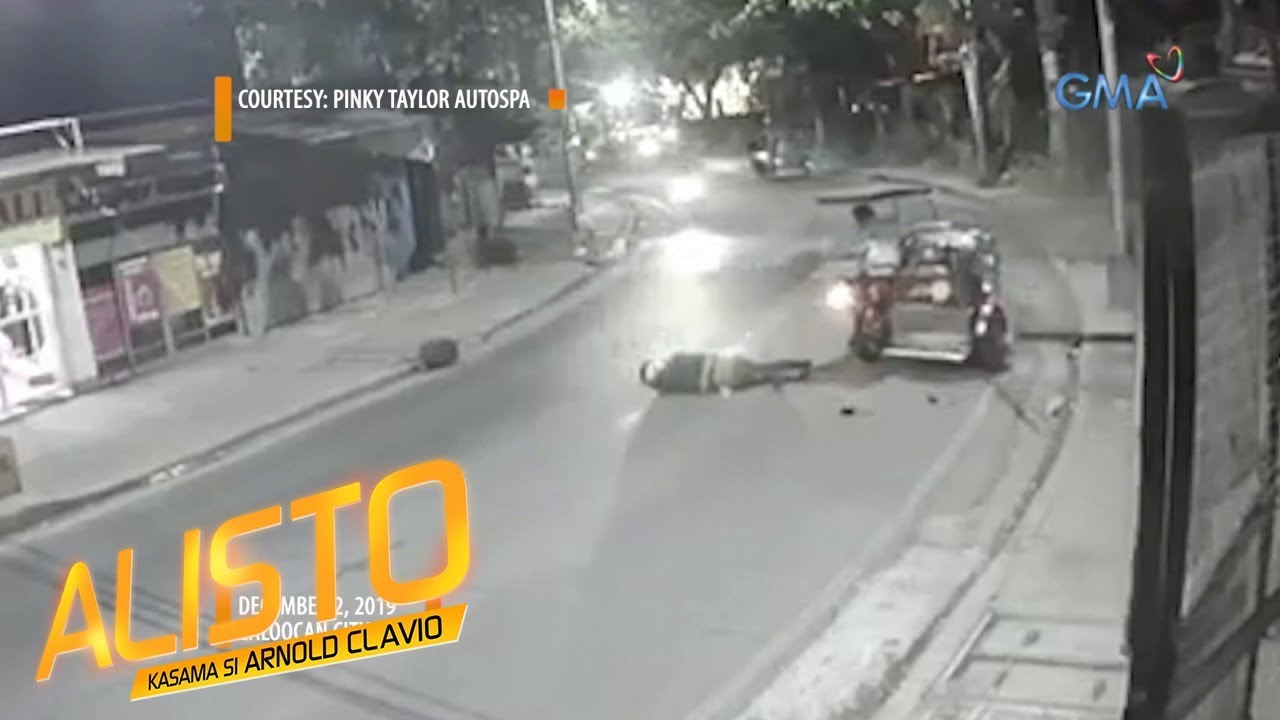 Alisto: MOTORCYCLE RIDER SA CALOOCAN, NAGULUNGAN NG TRICYCLE!