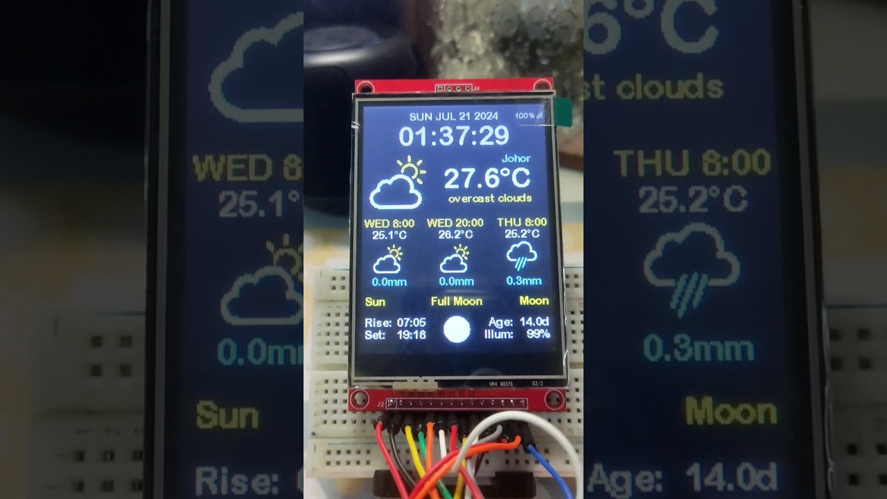 IoT Weather station #iot #internetofthings #weather