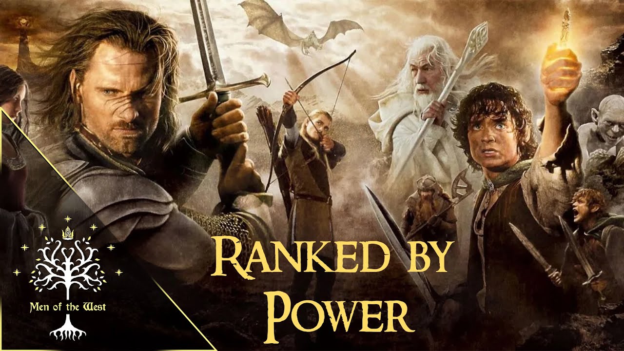 Персонажи LOTR, ранжированные по силе (с использованием книжных знаний) — список уровней