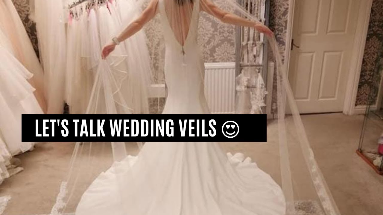Wedding VEIL try on
