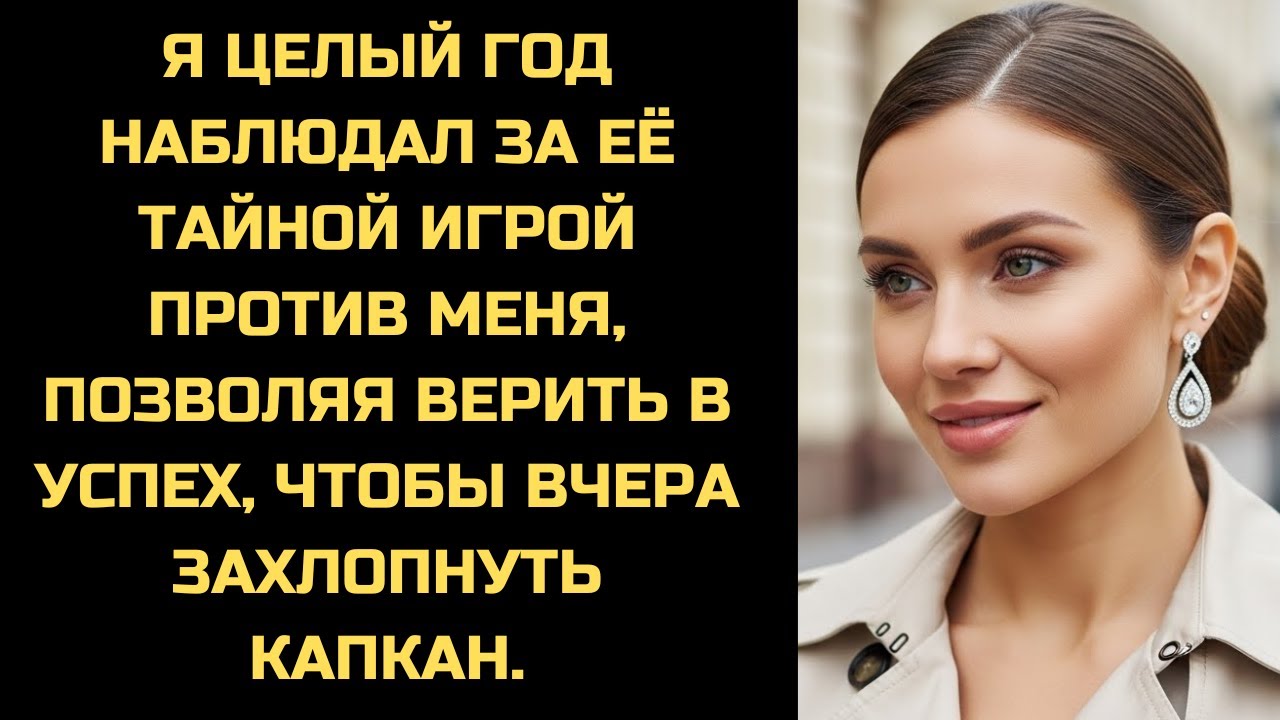Я знал о её плане обобрать меня до нитки ещё год назад. Вчера я захлопнул ловушку с улыбкой.