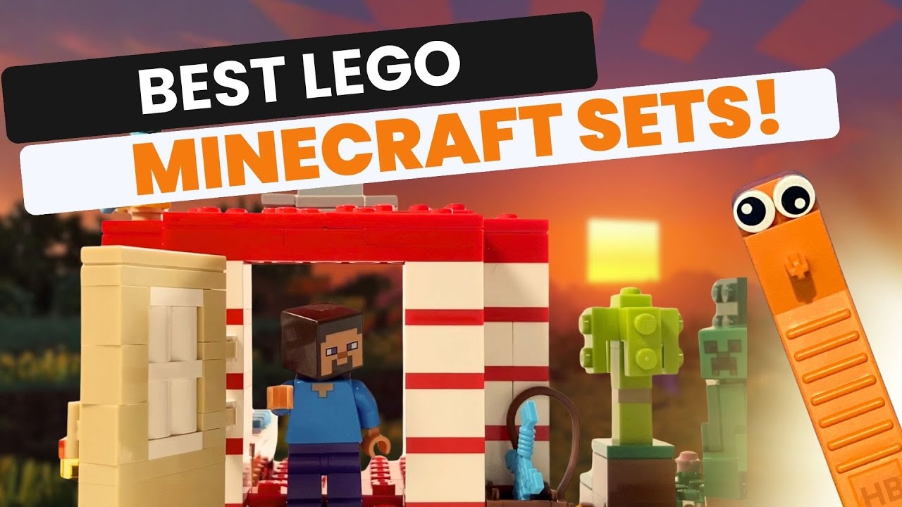 HandyBrick Reviews | All LEGO Minecraft Sets I've Covered So Far!