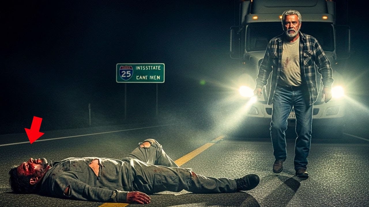 Camionero Salvó a un Hombre Casi Muerto... Al Saber Quién Era, Su Vida Se Derrumbó
