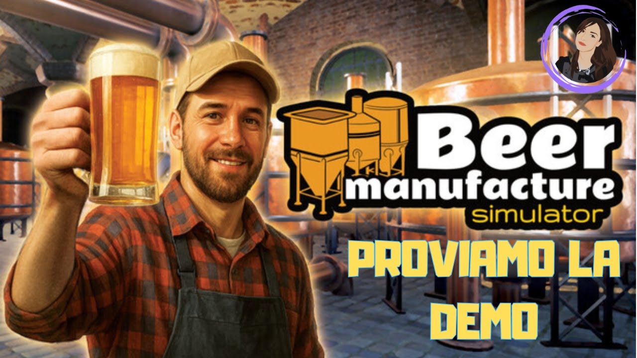 Beer Manufacture Simulator demo gameplay ita