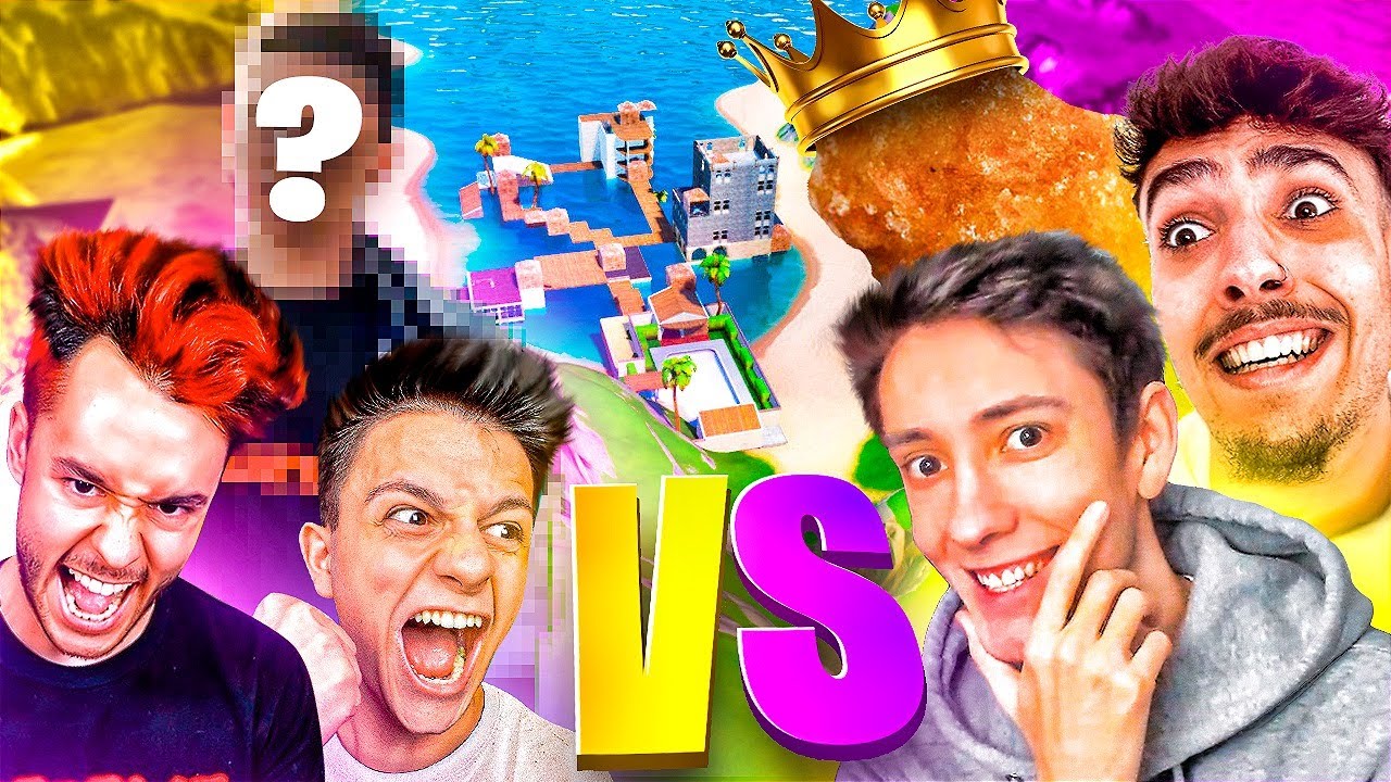 EL 3VS3 DEFINITIVO!!! LOS TRIOS del ESCUADRON SALCHICHON se ENFRENTAN en Fortnite
