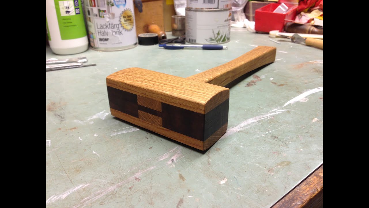 Oak & Walnut Mallet