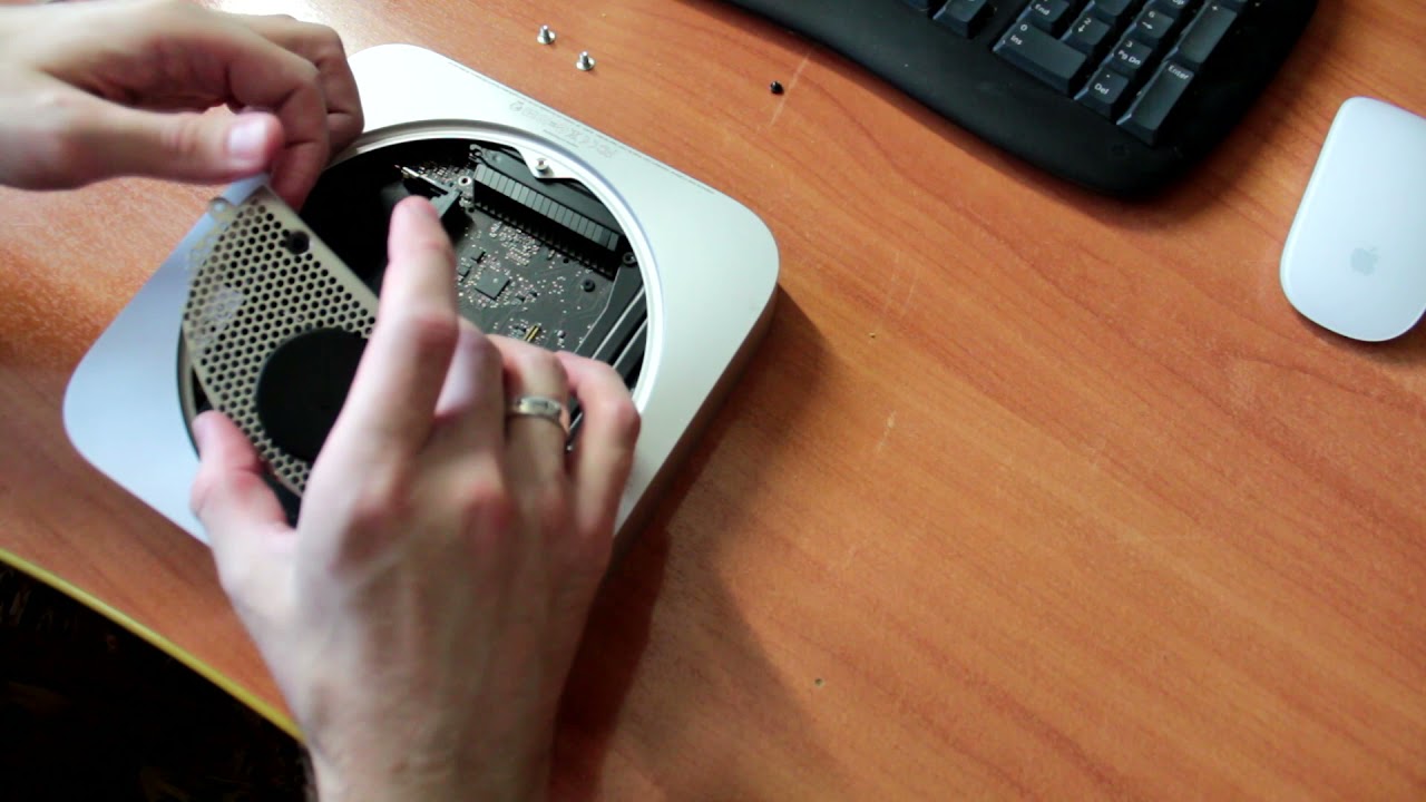 Замена жесткого диска Apple Mac Mini 2011 на SSD