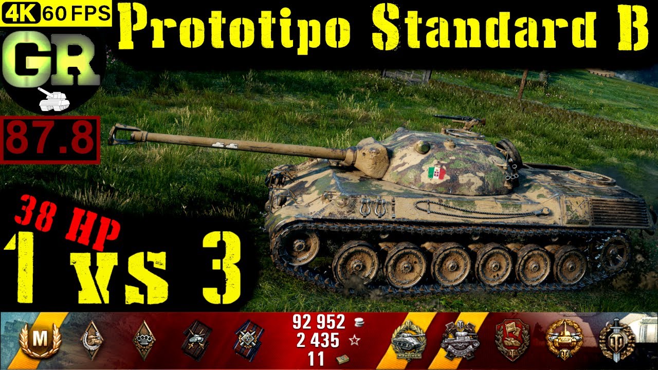 88_World of Tanks Prototipo Standard B WoT Replay - 9 Kills 7.4K DMG(Patch 1.4.0)
