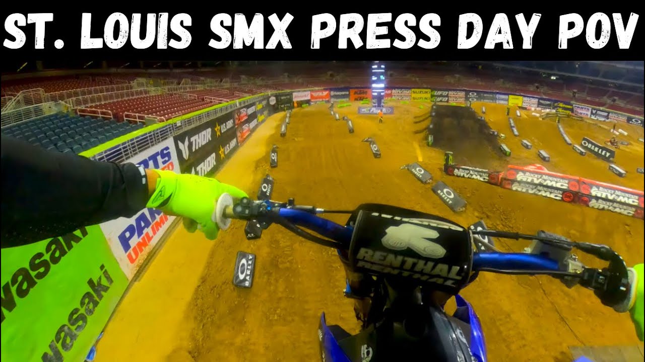 1st Look at the St Louis SMX Track with Marshal Weltin (Press Day POV)