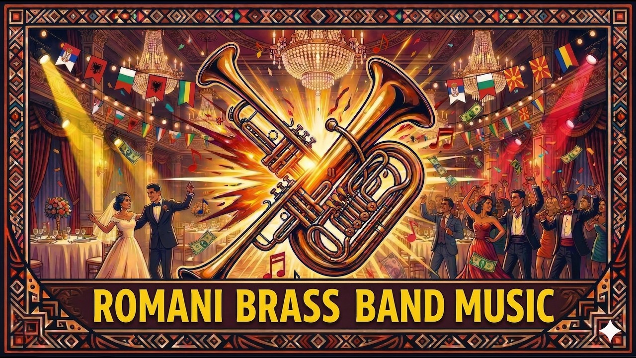 Romani Brass Band Music | 2 Hour Balkan Festival Power Mix