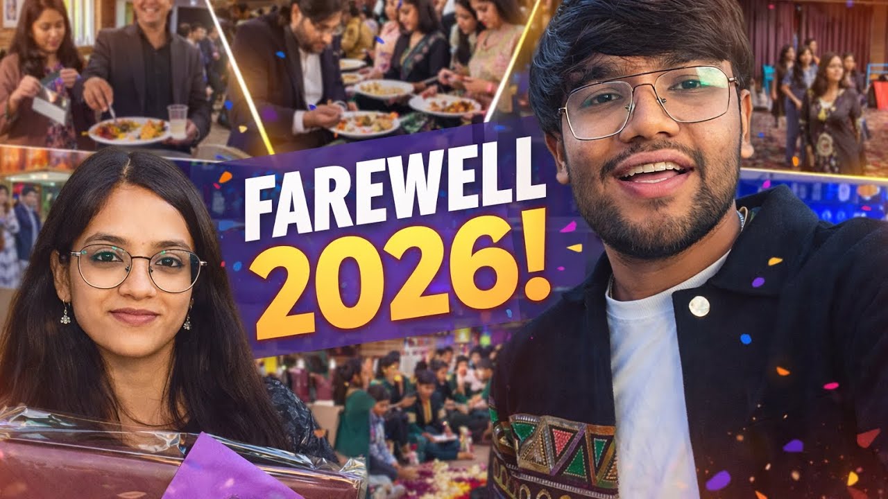 FAREWELL 2K26 | One Last Day, Endless Memories 💔✨ | Mr.Hager | Farewell party in school #vlog 