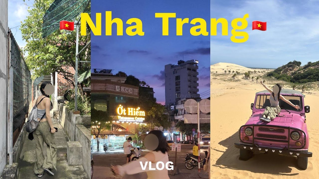 🇻🇳 나트랑 브이로그 1 | 🏜단독 사막 투어 6만원에 가는 꿀팁 | 베트남 택시기사 현지 맛집 | 가성비 버고 호텔 후기 | 65번 과일가게